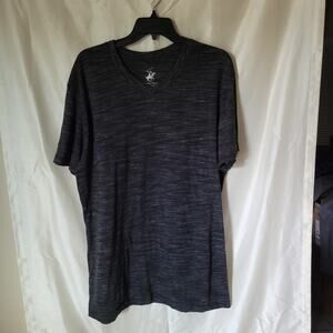 Shirt Beverly Hills Polo Club Men's XL Black V-Neck T-Shirt